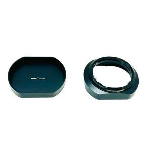 HAOGE Metal Square Lens Cap For FUJINON XF, LH-X35B+Cap-x35b
